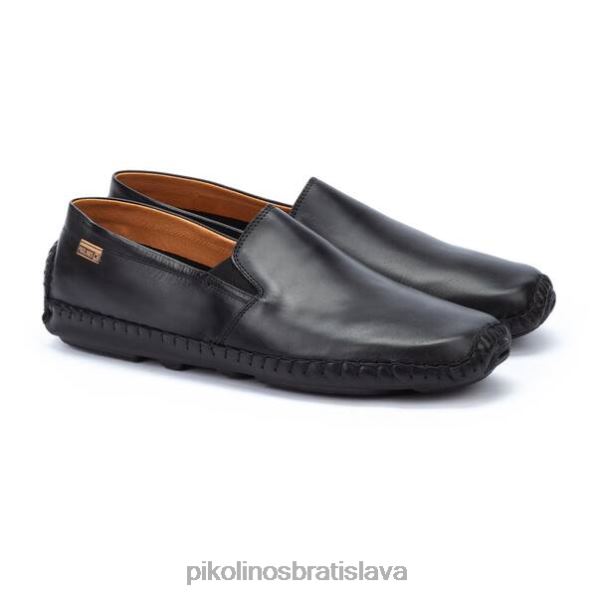 obuv čierna Pikolinos 640B4520 jerez jerez pohodlný mokasín muži