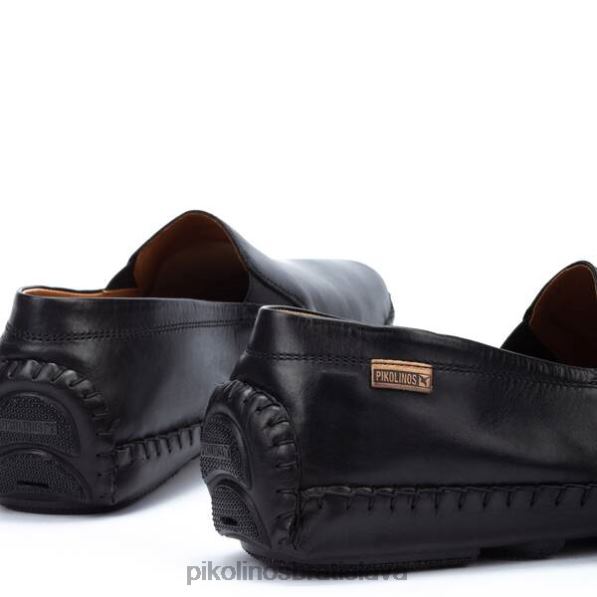 obuv čierna Pikolinos 640B4520 jerez jerez pohodlný mokasín muži