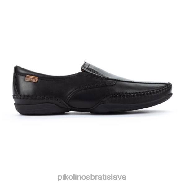 obuv čierna Pikolinos 640B4539 Portoriko mokasíny Portoriko muži