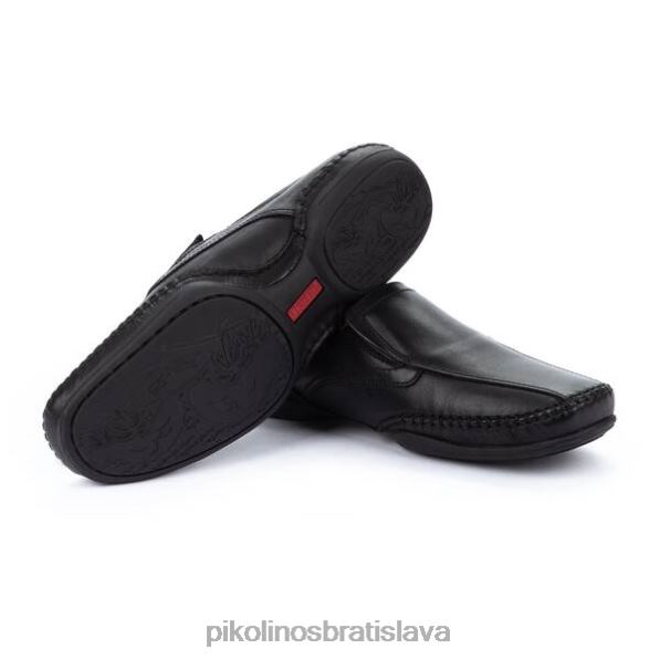obuv čierna Pikolinos 640B4539 Portoriko mokasíny Portoriko muži