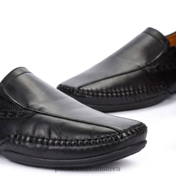 obuv čierna Pikolinos 640B4540 Portoriko Portoriko ležérny mokasín muži