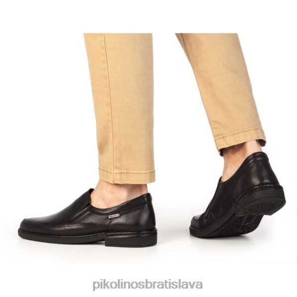 obuv čierna Pikolinos 640B4989 bermeo klasický mokasín muži