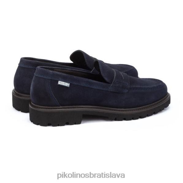 obuv tmavomodrá Pikolinos 640B4552 toledo mokasíny toledo muži