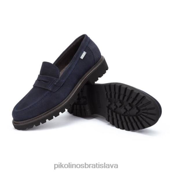 obuv tmavomodrá Pikolinos 640B4552 toledo mokasíny toledo muži