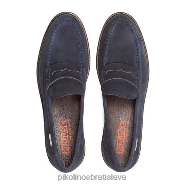 obuv tmavomodrá Pikolinos 640B4552 toledo mokasíny toledo muži