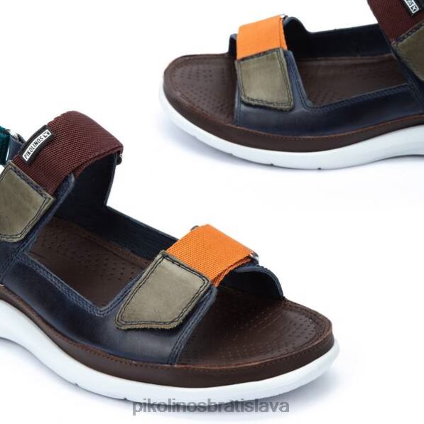 obuv Modrá Pikolinos 640B4513 sandále oropesa oropesa muži