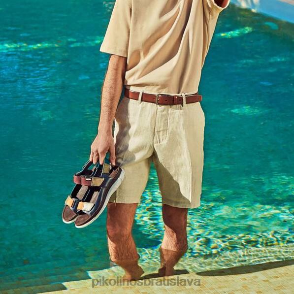 obuv Modrá Pikolinos 640B4513 sandále oropesa oropesa muži