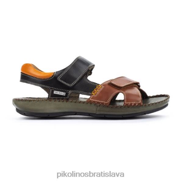 obuv cuero Pikolinos 640B4847 sandále tarifa s dvojitým suchým zipsom muži