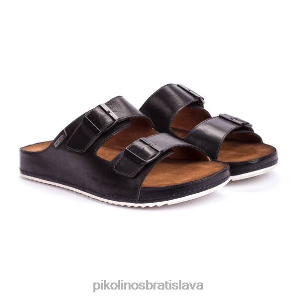 obuv čierna Pikolinos 640B4845 sandále atenas atenas muži