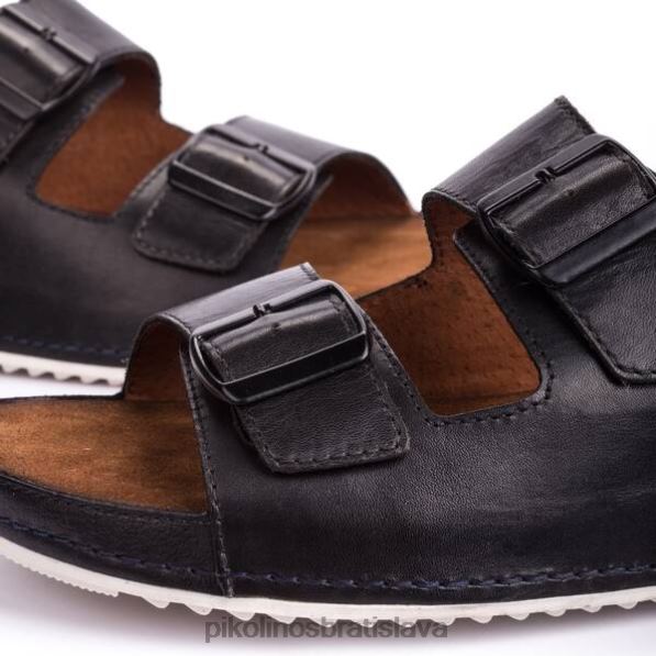 obuv čierna Pikolinos 640B4845 sandále atenas atenas muži