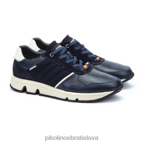 obuv Modrá Pikolinos 640B4465 šnurovacie tenisky ferrol ferrol muži