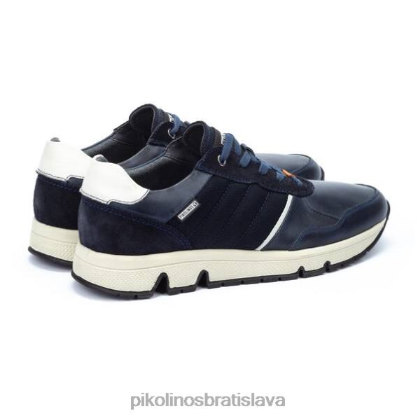 obuv Modrá Pikolinos 640B4465 šnurovacie tenisky ferrol ferrol muži