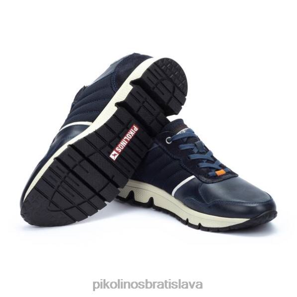 obuv Modrá Pikolinos 640B4465 šnurovacie tenisky ferrol ferrol muži