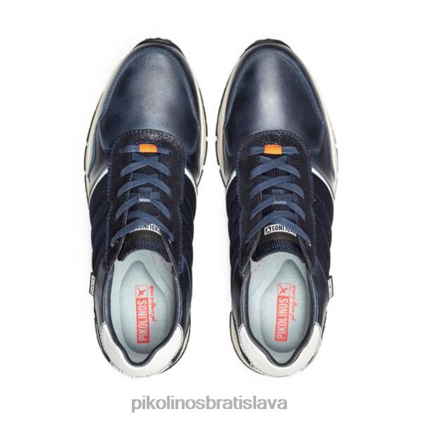 obuv Modrá Pikolinos 640B4465 šnurovacie tenisky ferrol ferrol muži