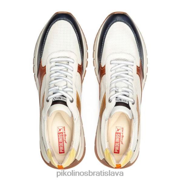 obuv Modrá Pikolinos 640B4494 olejové viacfarebné tenisky muži