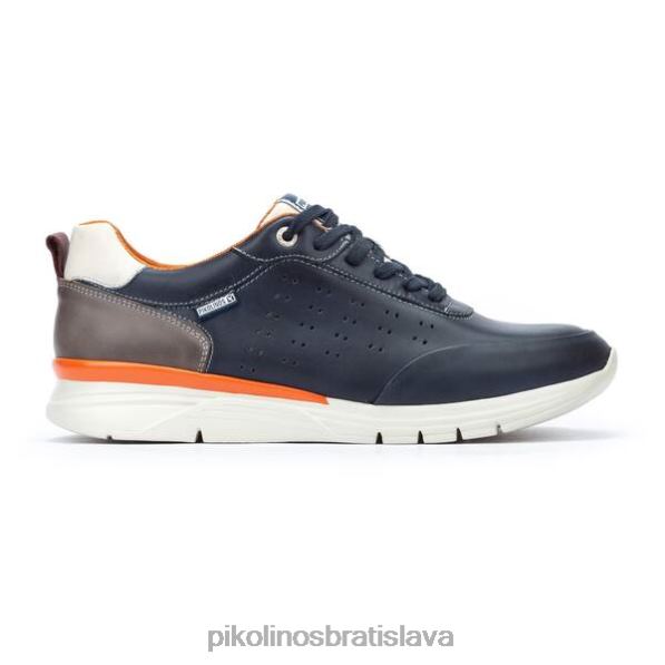 obuv Modrá Pikolinos 640B4886 mojacar mojacar ležérne tenisky muži