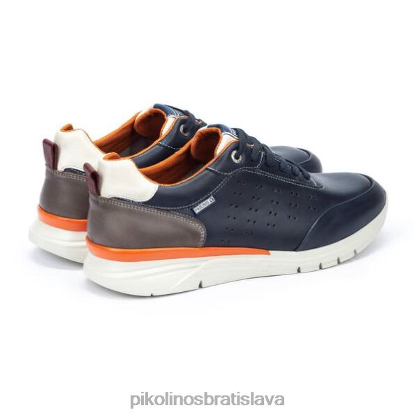 obuv Modrá Pikolinos 640B4886 mojacar mojacar ležérne tenisky muži