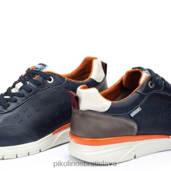 obuv Modrá Pikolinos 640B4886 mojacar mojacar ležérne tenisky muži