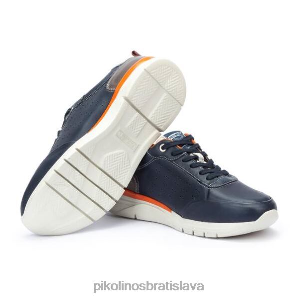 obuv Modrá Pikolinos 640B4886 mojacar mojacar ležérne tenisky muži