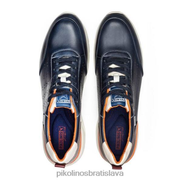 obuv Modrá Pikolinos 640B4886 mojacar mojacar ležérne tenisky muži