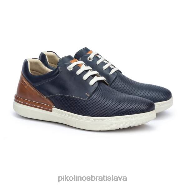 obuv Modrá Pikolinos 640B4936 begur topánka s muži