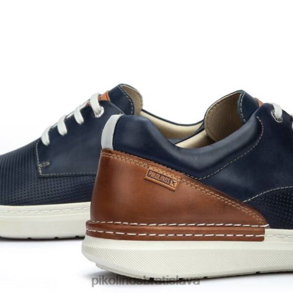 obuv Modrá Pikolinos 640B4936 begur topánka s muži