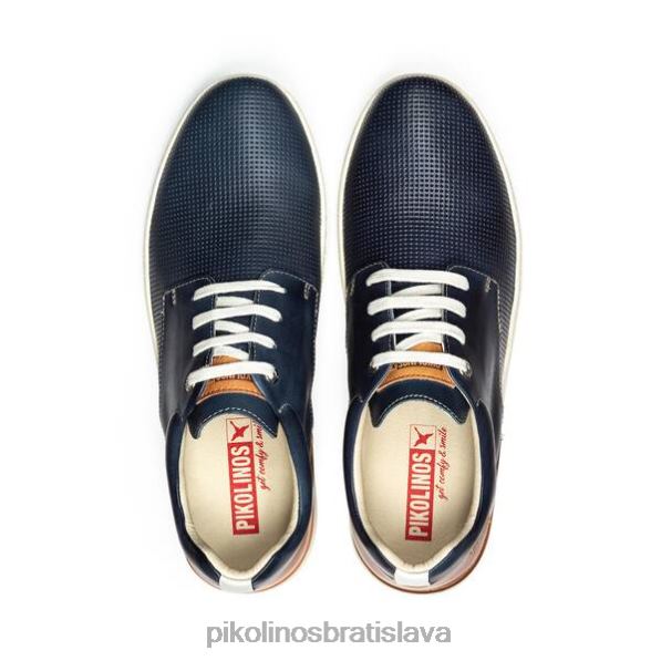 obuv Modrá Pikolinos 640B4936 begur topánka s muži