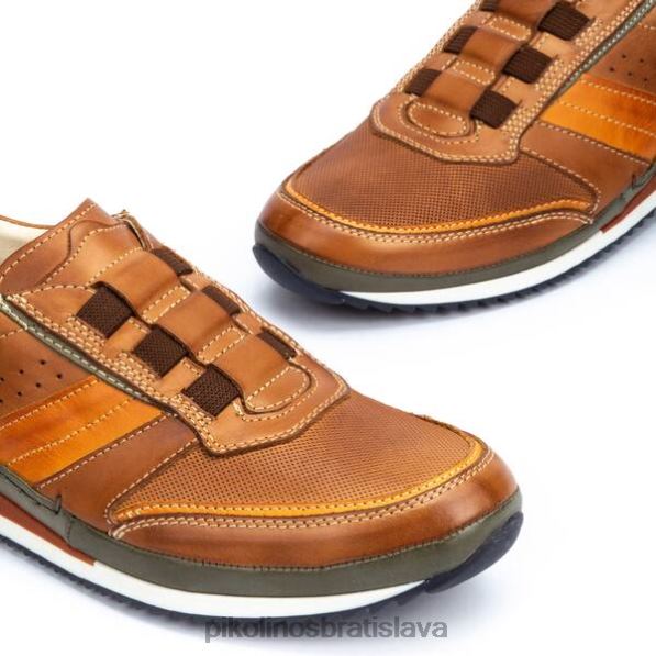 obuv brandy Pikolinos 640B4492 tenisky liverpool so zodpovedajúcimi farebnými elastickými šnúrkami muži