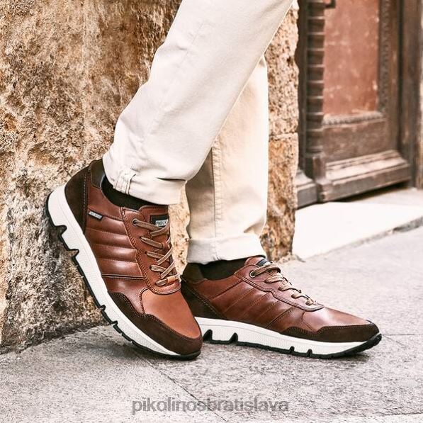 obuv cuero Pikolinos 640B4467 šnurovacie tenisky ferrol ferrol muži