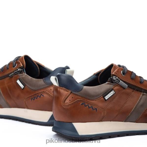 obuv cuero Pikolinos 640B4474 cambil cambil šnurovacie tenisky muži