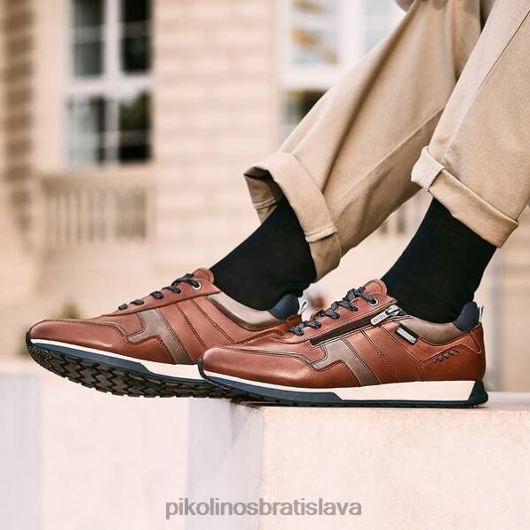 obuv cuero Pikolinos 640B4474 cambil cambil šnurovacie tenisky muži