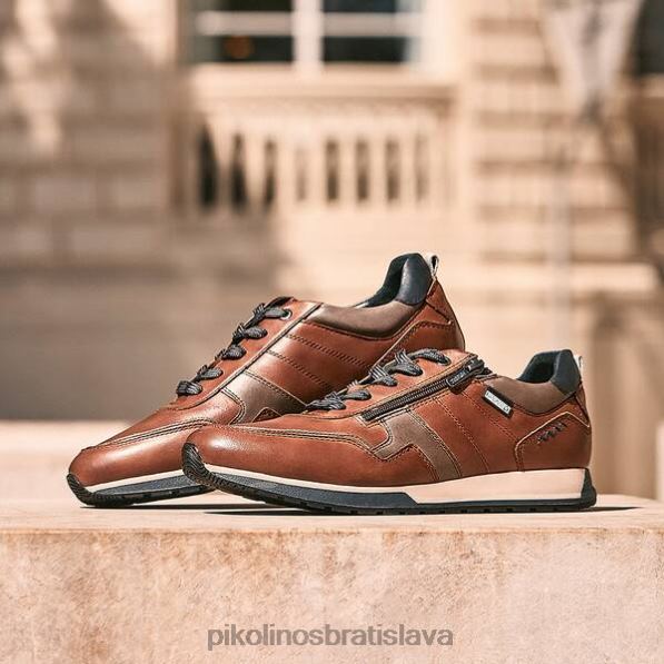 obuv cuero Pikolinos 640B4474 cambil cambil šnurovacie tenisky muži