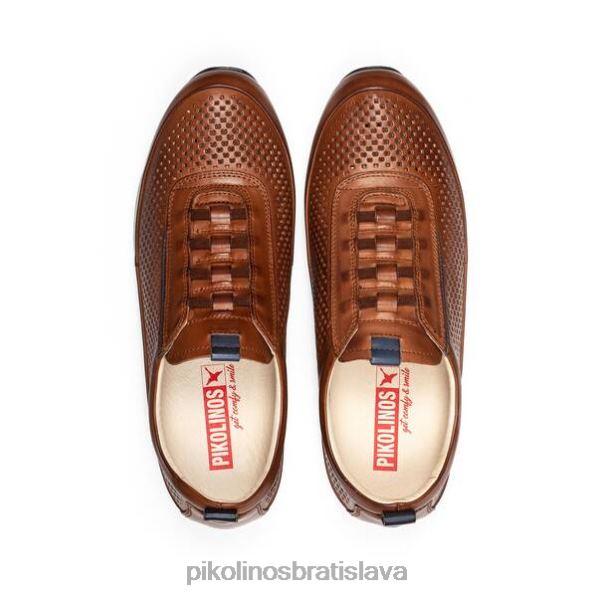 obuv cuero Pikolinos 640B4485 teniska liverpool s detailmi muži