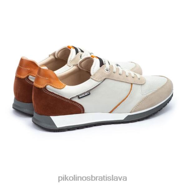 obuv espuma-kog Pikolinos 640B4499 cambil viacfarebné kožené tenisky muži