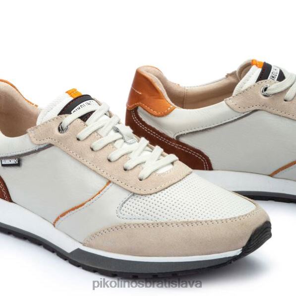 obuv espuma-kog Pikolinos 640B4499 cambil viacfarebné kožené tenisky muži