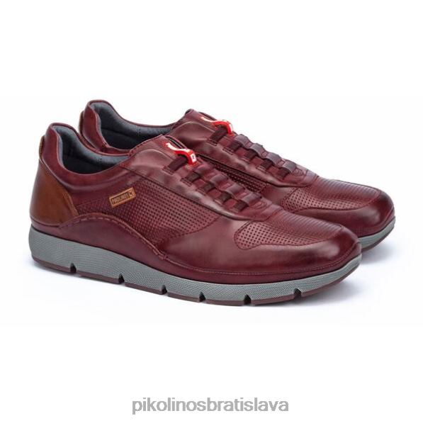 obuv granát Pikolinos 640B4858 fuencarral fuencarral tréneri muži