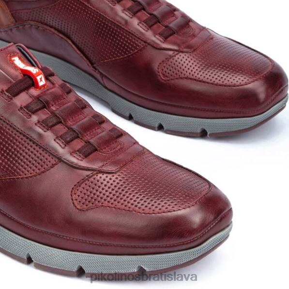 obuv granát Pikolinos 640B4858 fuencarral fuencarral tréneri muži