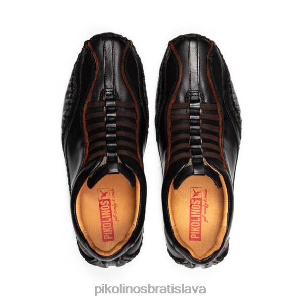 obuv čierna Pikolinos 640B4451 fuencarral je klasika muži