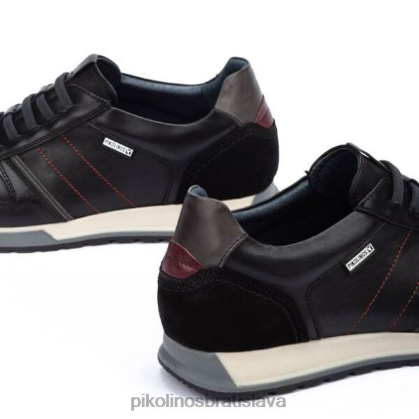 obuv čierna Pikolinos 640B4469 cambil cambil tenisky muži