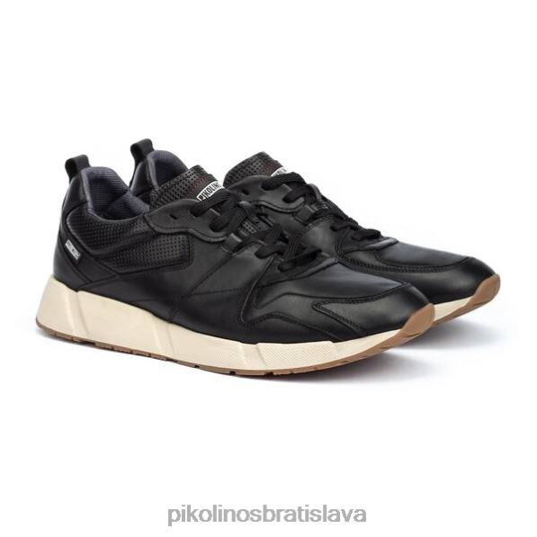 obuv čierna Pikolinos 640B4867 šnurovacie tenisky meliana s extra ľahkou podrážkou v muži