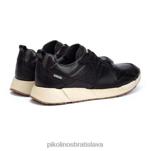 obuv čierna Pikolinos 640B4867 šnurovacie tenisky meliana s extra ľahkou podrážkou v muži
