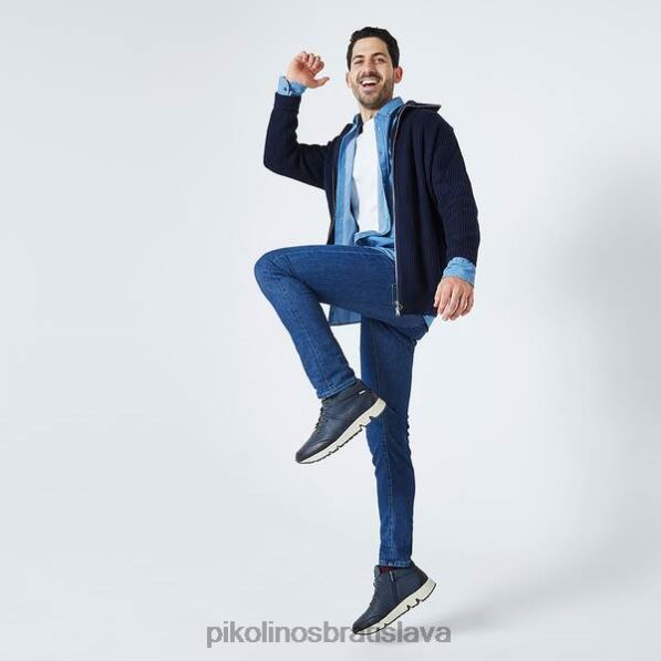 obuv maríno Pikolinos 640B4477 šnurovacie tenisky ferrol ferrol muži