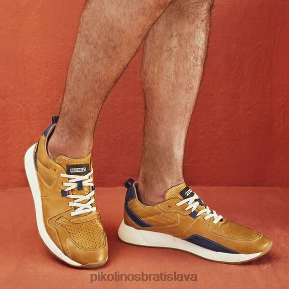 obuv med Pikolinos 640B4851 šnurovacie tenisky meliana muži