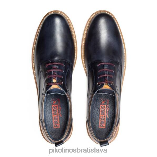 obuv Modrá Pikolinos 640B4597 berna berna šnurovacie topánky muži