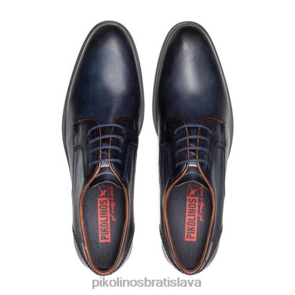 obuv Modrá Pikolinos 640B4608 leon leon šnurovacie topánky muži