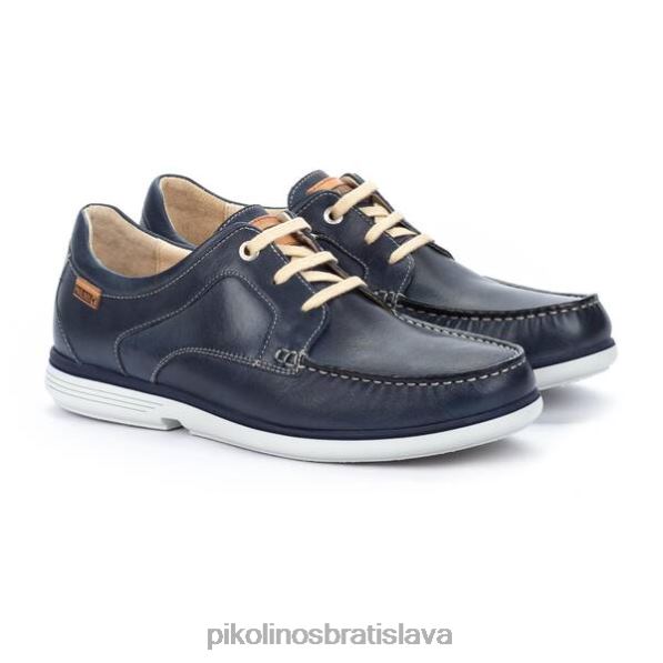obuv Modrá Pikolinos 640B4893 arénová šnurovacia topánka muži