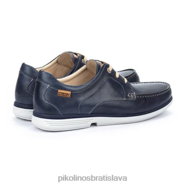 obuv Modrá Pikolinos 640B4893 arénová šnurovacia topánka muži