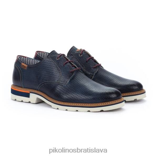 obuv Modrá Pikolinos 640B4917 alko šnurovacia topánka muži