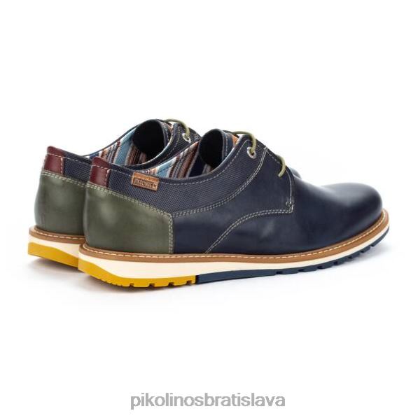 obuv Modrá Pikolinos 640B4925 berna basic topánky na šnurovanie muži