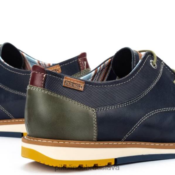 obuv Modrá Pikolinos 640B4925 berna basic topánky na šnurovanie muži